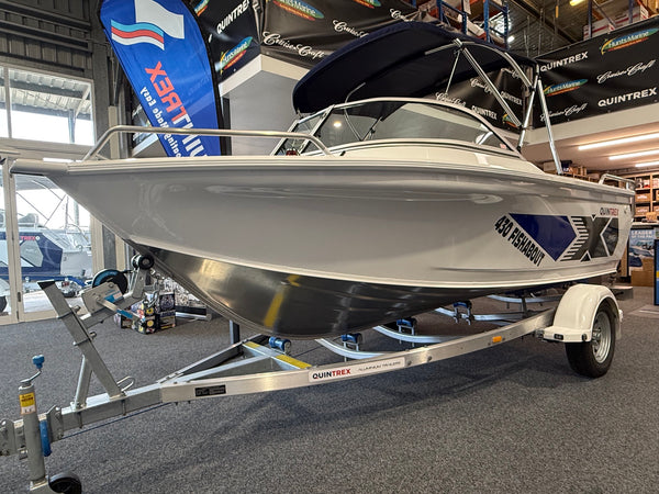 Quintrex 430 Fishabout, 382071 Yamaha T60 WG