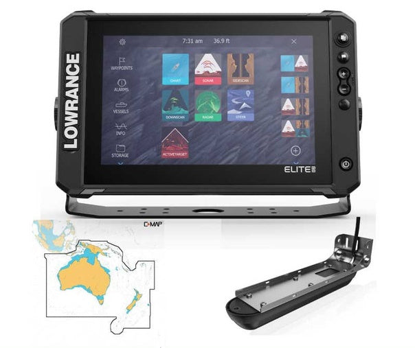 Lowrance Elite FS 12 Touch Screen with Active Imaging 3-in-1 Transducer - P/N 000-16436-001