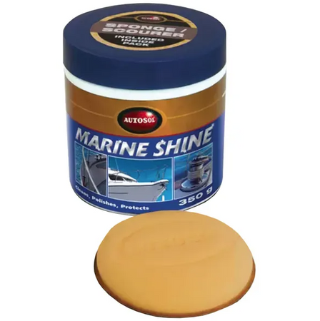 Marine Shine Metal and Fibreglass Polish - 350g tub