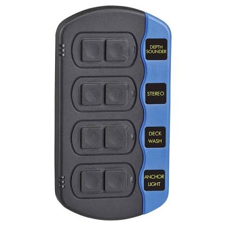 Waterproof Switch Panel with 30 Labels and 2 Wave contours