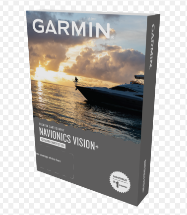 Garmin Navionics VISION + charts to suit all mapping units - 5 areas