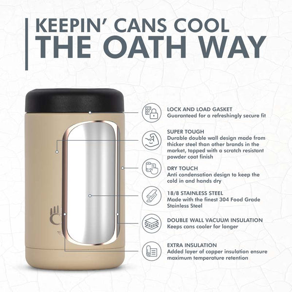 Oath Can Cooler - 4 Colours