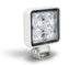 3 Inch Square 4 LED Flood Lamp - Black or White