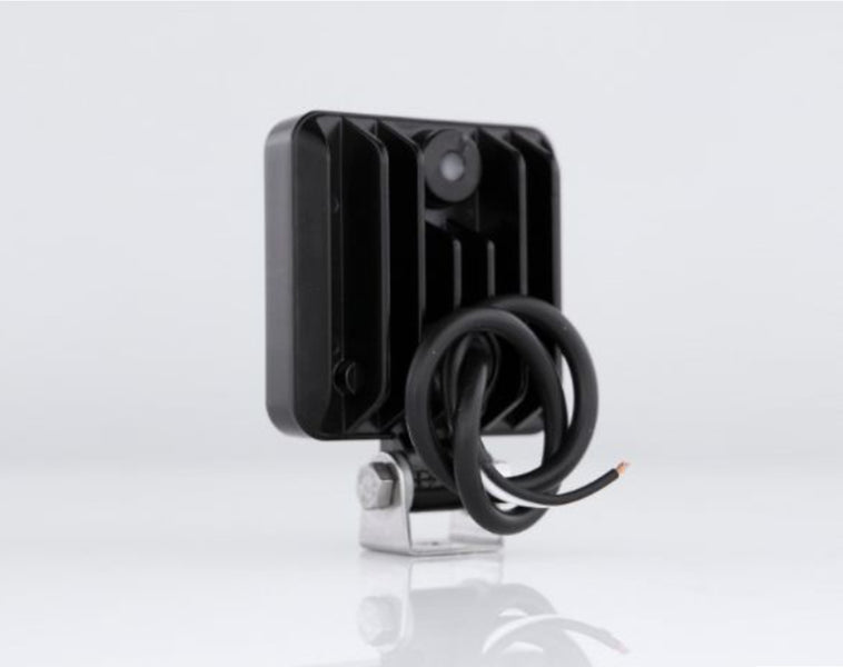3 Inch Square 4 LED Flood Lamp - Black or White