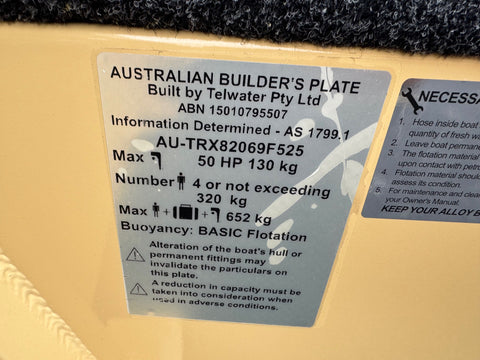 Quintrex 420 Renegade Side Console 382069 WG