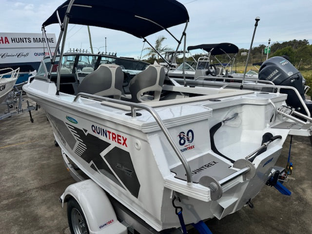 Quintrex 430 Fishabout, Yamaha T60 WG