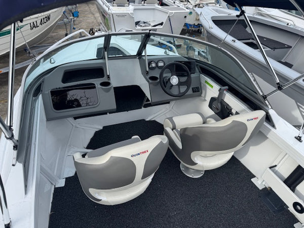 Quintrex 430 Fishabout, Yamaha T60 WG