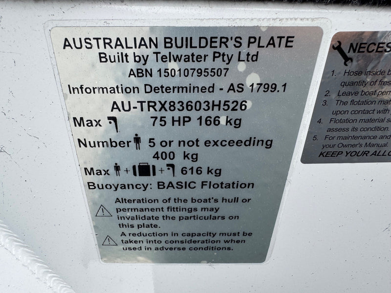 Quintrex 460 Renegade Side Console 383603 Yamaha F70 WG