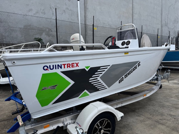 Quintrex 460 Renegade Side Console Yamaha F70 WG