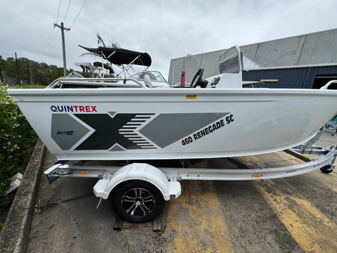 Quintrex 460 Renegade Side Console 383603 Yamaha F70 WG