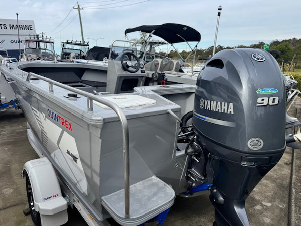 Quintrex 490 Renegade Side Console Yamaha F90 WG