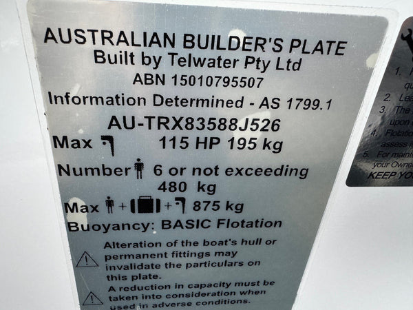 Quintrex 520 Ocean Spirit Pro, 383588 Yamaha F115LB WG