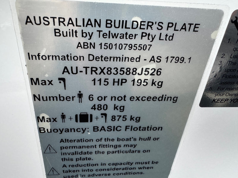 Quintrex 520 Ocean Spirit Pro, 383588 Yamaha F115LB WG