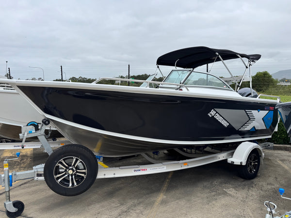 Quintrex 540 Cruiseabout Pro, 376106 Yamaha F130LA WG