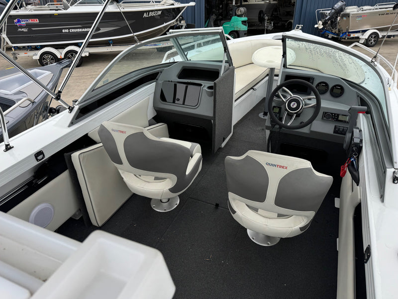 Quintrex 540 Cruiseabout Pro, 376106 Yamaha F130LA WG