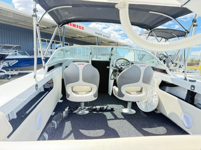 Quintrex 590 Cruiseabout Pro, 2027 MODEL Yamaha F150XD 388123 WG