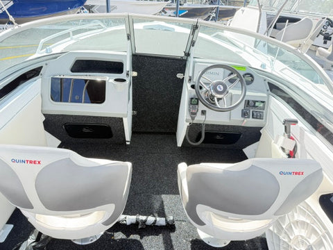 Quintrex 590 Cruiseabout Pro, 2027 MODEL Yamaha F150XD 388123 WG