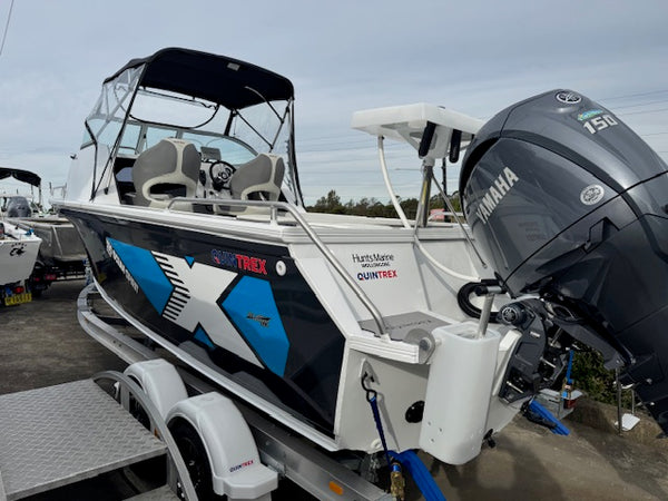 Quintrex 590 Ocean Spirit Pro, Yamaha F150XC WA