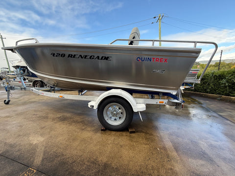 Quintrex 420 Renegade 2026 Tiller Steer 386670 WG