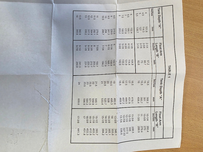 Quicksilver Fuel Sender PN:851052Q