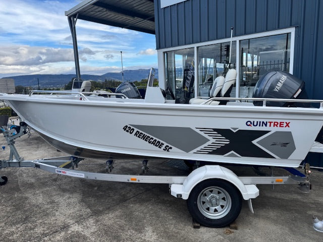 Quintrex 420 Renegade Side Console WG