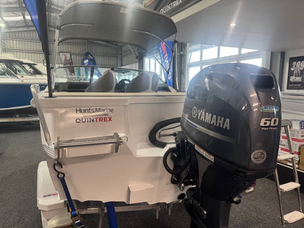 Quintrex 430 Fishabout, Yamaha T60LB WG