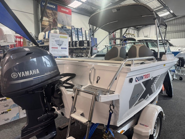 Quintrex 430 Fishabout, Yamaha T60LB WG