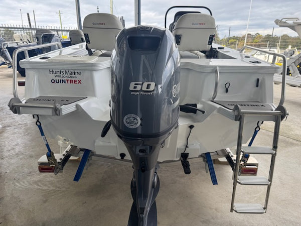 Quintrex 430 Top Ender, Yamaha T60LB WG