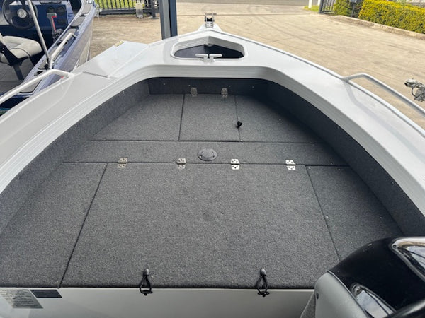 Quintrex 430 Top Ender, Yamaha T60LB WG