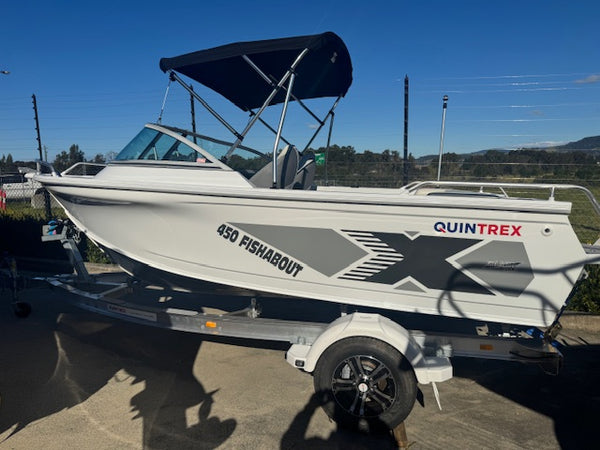 Quintrex 450 Fishabout, Yamaha F60 WG