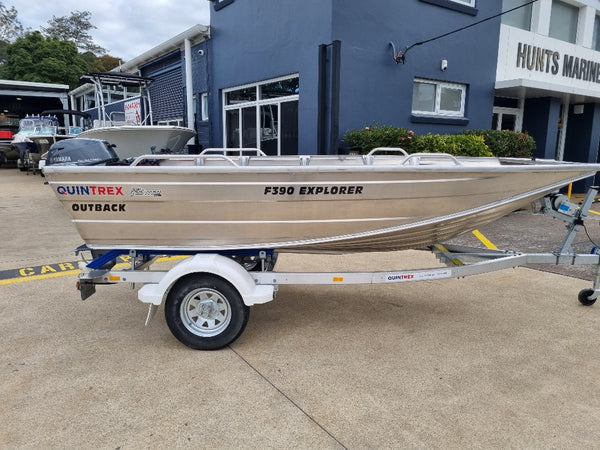 Quintrex 390 Outback Explorer with 25hp Yamaha