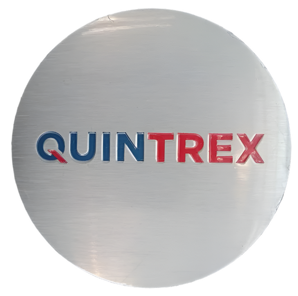 Quintrex steering wheel centre stick on plate