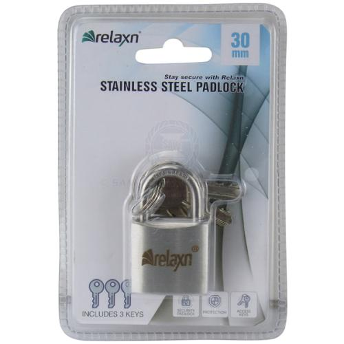 Stainless Steel Padlock - 2 Sizes