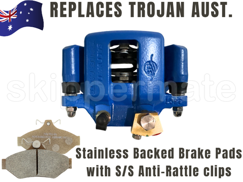 Trojan Style Hydraulic Caliper with S/STEEL PISTON & PADS