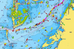 Garmin Navionics + charts to suit all mapping units - 5 areas