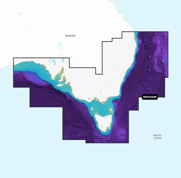Garmin Navionics VISION + charts to suit all mapping units - 5 areas