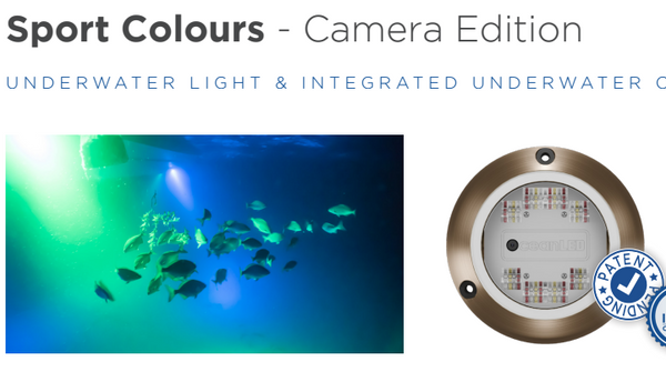 OceanLED Underwater light with CAMERA