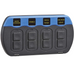 Waterproof Switch Panel with 30 Labels and 2 Wave contours
