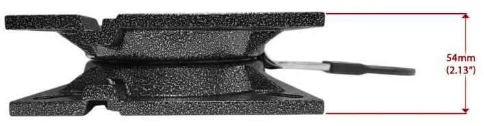 Aluminium Seat Swivel with 8 Position Lock