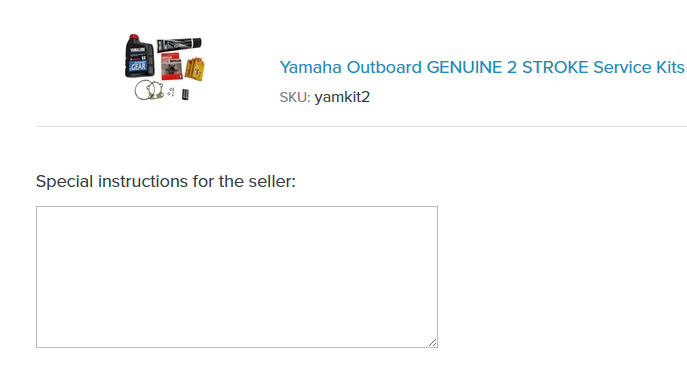 Yamaha Outboard GENUINE 2 STROKE Service Kits