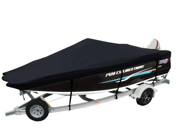Quintrex APEX and Fighter Hull Covers to suit SIDE CONSOLE Explorers, Hornets and Frontiers 3.5m to 6.3m