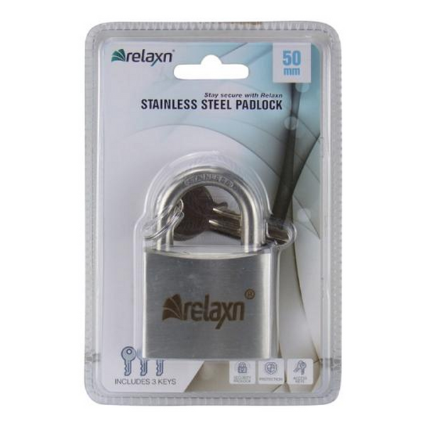 Stainless Steel Padlock - 2 Sizes