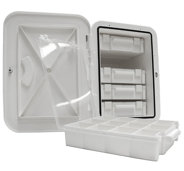 Waterproof Hatch with 5 Tackle Draws - Vertical