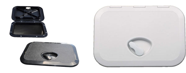 Quintrex/Yellowfin Live Bait Tank replacement Hatch and Lid - Black or white