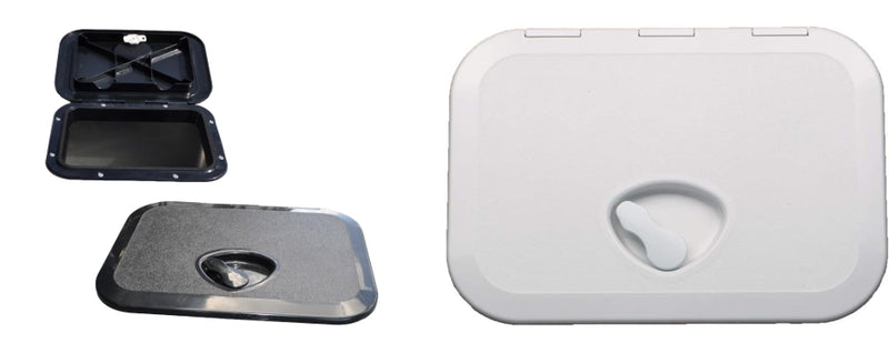 Quintrex/Yellowfin Live Bait Tank replacement Hatch and Lid - Black or white