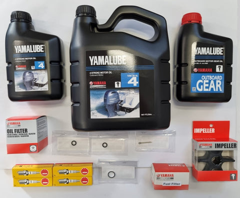 115hp and 130hp GENUINE Yamaha 4 stroke service kits