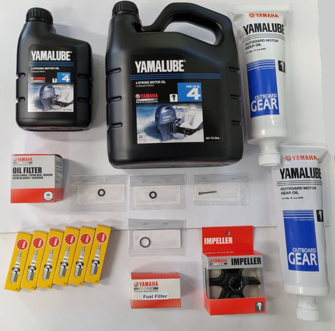 200hp to 300hp 6 Cylinder GENUINE Yamaha 4 stroke service kits