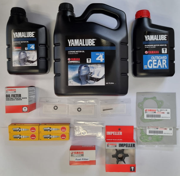 80hp and 100hp GENUINE Yamaha 4 stroke service kits