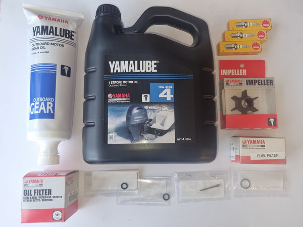 30hp and 40hp 2 and 3 Cylinder GENUINE Yamaha 4 stroke service kits