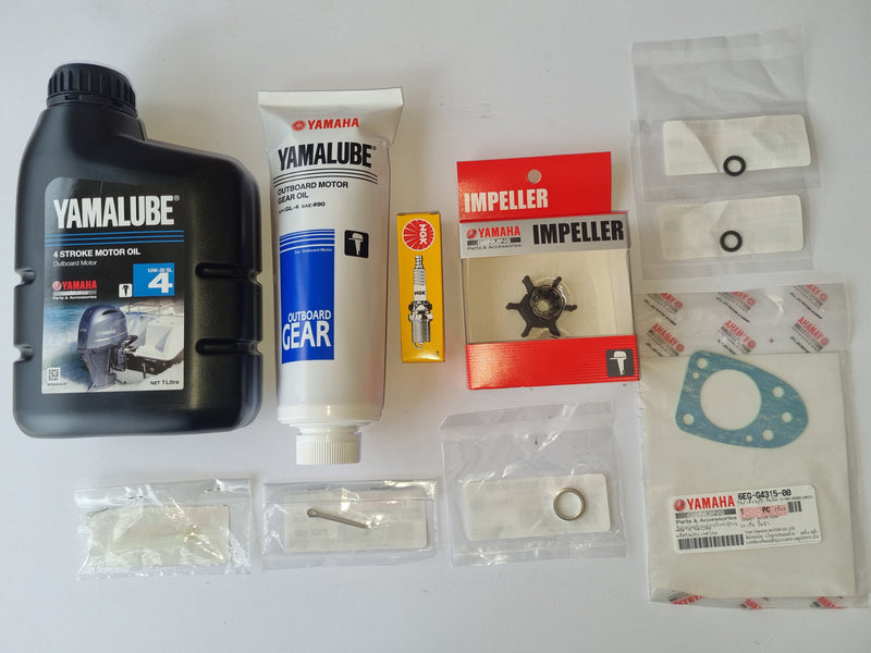 2.5hp GENUINE Yamaha 4 stroke service kits